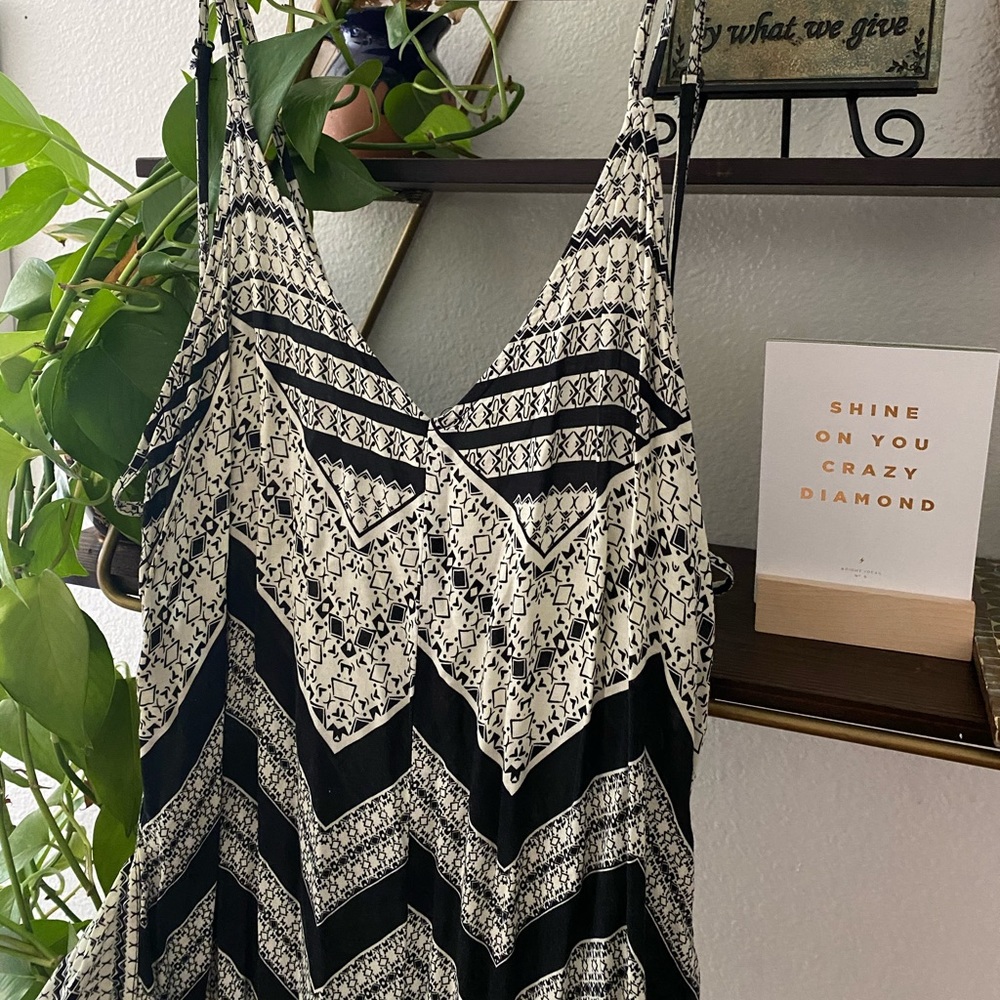 A jumpsuit..Foreign Exchange..detailed.